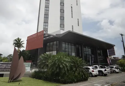 Empresarial Eco Medical Sul, prédio da unidade Bancários da Ecocardio, em João Pessoa